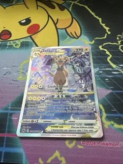 Zeraora VSTAR GG43/GG70 Crown Zenith Galarian Gallery Pokemon TCG Card - Image 2