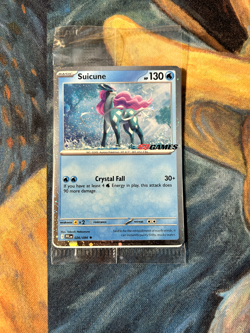 Pokemon TCG - Suicune 026/094 EB Games Exclusive Promo Sealed - Image 1