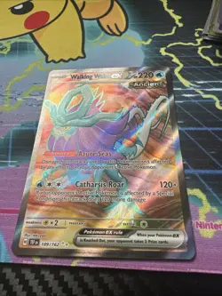 Walking Wake EX 189/162 Sv05: Temporal Forces Holo M/Nm Pokemon TCG - Image 2