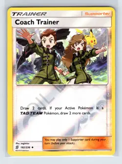 COACH TRAINER REVERSE HOLO 192/236 UNIFIED MINDS - Image 1