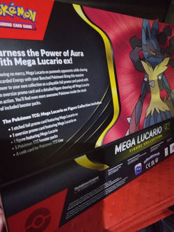 Pokemon TCG Mega Lucario ex Premium Figure Collection Box Factory Sealed - Image 2
