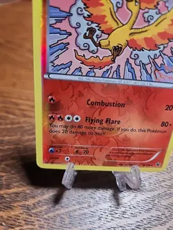 Moltres 9/124 Fates Collide Reverse Holo MP 2016 Pokemon TCG - Image 4