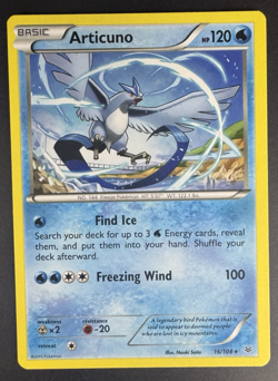 Articuno 16/108 Regular Non Holo Rare - Roaring Skies - Pokemon TCG - NM - Image 1