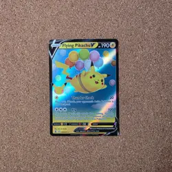 #5 Flying Pikachu V 6/25 Pokemon Celebrations Ultra Rare Holofoil TCG *CZ - Image 1