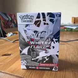 Pokemon TCG: Scarlet & Violet White Flare Booster Bundle 6 Packs Factory Sealed - Image 1