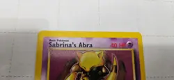 Sabrina's Abra Wizards Promo 19 WoTC Nintendo Power Magazine Pokemon Card Rare - Image 3