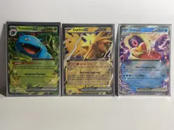 Pokemon Scarlet & Violet 151 - EX - Full Art Ultra Rare - Set of 3 - MINT - Image 1