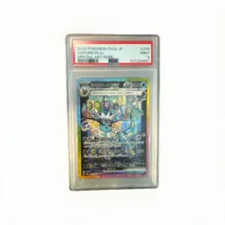 2024 Pokemon SV8a JP Vaporeon EX Special Art Rare PSA 9 - Image 1