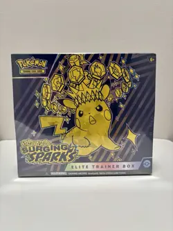 Pokemon TCG Scarlet & Violet Surging Sparks Elite Trainer Box ETB New Sealed - Image 1