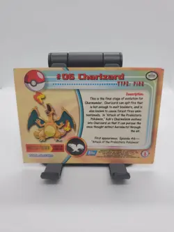Charizard #6 Pokemon Topps TV Animation Series - Image 2