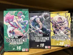 One Piece Starter Decks 16/19/20 BUNDLE! Factory SEALED PRB01 - Image 1