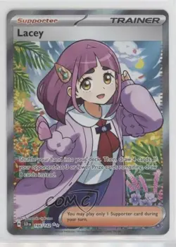 Lacey Ultra Rare Pokemon SV07: Stellar Crown SCR #166 - Image 1