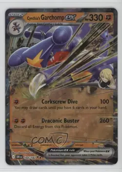 Cynthia's Garchomp ex Pokemon Destined Rivals (DRI) #104 - Image 1