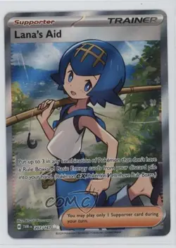 Lana's Aid Ultra Rare Pokemon Scarlet & Violet: Twilight Masquerade TWM #207 - Image 1