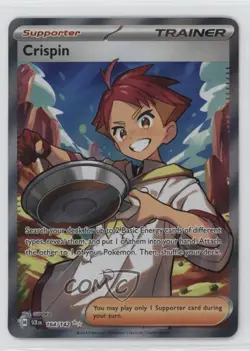 Crispin Ultra Rare Pokemon SV07: Stellar Crown SCR #164 - Image 1