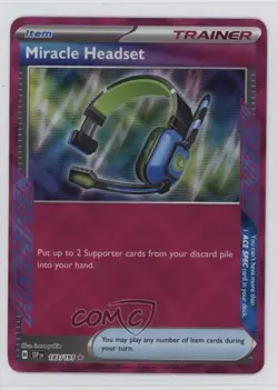 ACE SPEC - Miracle Headset Pokemon SV08: Surging Sparks #183 - Image 1