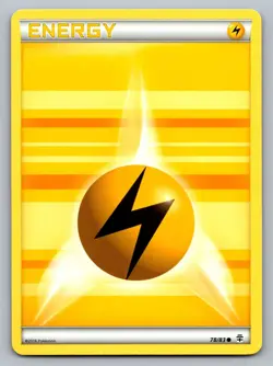 Pokemon TCG Generations Lightning Energy #78 - Image 1