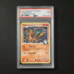 2009 POKEMON PLATINUM SUPREME VICTORS #20 CHARIZARD G PSA 7 - Image 1