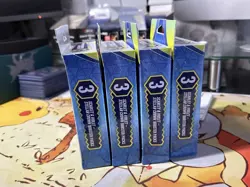 4 Pokemon Scarlet and Violet Stellar Crown 3 Booster Pack Box 12 Packs Sealed - Image 3