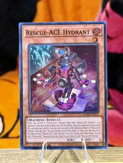 Yu-Gi-Oh! Rescue-ACE Hydrant Super Rare MZMI-EN075 MINT /NM 1st Edition - Image 1