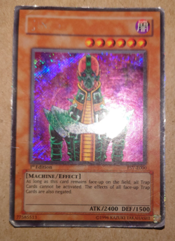 Yu-Gi-Oh Jinzo PSV-E000 1st Edition - Image 1