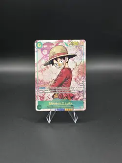 Monkey D Luffy OP13-118 SEC Alt Art One Piece Carrying On His Will English - Image 1