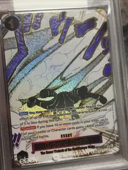 2026 ONE PIECE OP14-EB04-THE AZURE SEA'S SEVEN ALTERNATE ART GROUND DEATH PSA 10 - Image 2