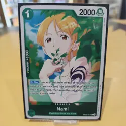 Nami EB02-017 Bandai One Piece Card Game Character Card 2000 Power - Image 1