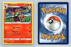 Simisear #38/264 SWSH Fusion Strike Uncommon Pokemon 2021 TCG Card - Image 1