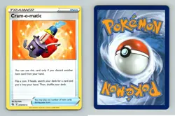 Cram -o-matic #229/264 SWSH Fusion Strike Uncommon Pokemon 2021 TCG Card - Image 1