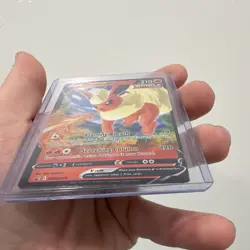 Pokemon Flareon V SWSH149 Single Strike Full Art Promo Holo Card - Image 3
