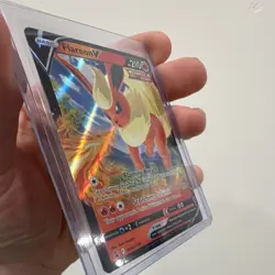 Pokemon Flareon V SWSH149 Single Strike Full Art Promo Holo Card - Image 5