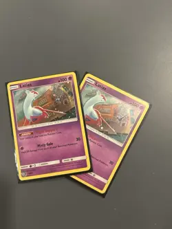 Pokemon Latias SM87 Promo Card Lot 2x Basic Regular English Nintendo 2017 - Image 1