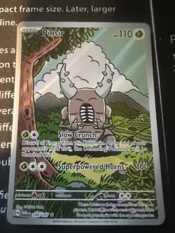 Pokemon TCG Pinsir Twilight Masquerade Holo Card 168/167 Near Mint Condition - Image 1