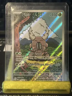 Pokemon TCG Pinsir Twilight Masquerade Holo Card 168/167 Near Mint Condition - Image 3