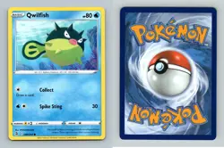 Qwilfish #60/264 SWSH Fusion Strike Common Pokemon 2021 TCG Card - Image 1