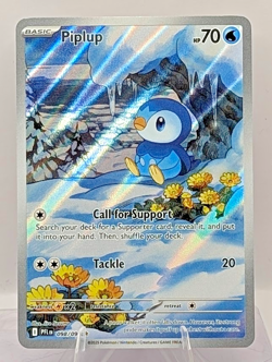 Piplup 098/094 Secret Rare Full Art Phantasmal Flames Pokemon Card Never Played - Image 1