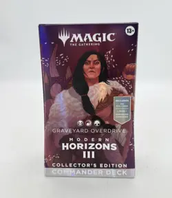 Modern Horizons 3 Commander Collector Edition Foil Graveyard Overdrive MTG - New - Image 1
