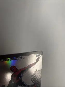 Heroic Intervention Borderless Foil Spiderman MTG - Image 3