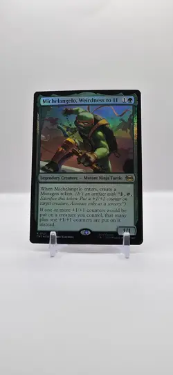 Michelangelo, Weirdness to 11 R (0121) - (MTG) Teenage Mutant Ninja Turtles - Image 1