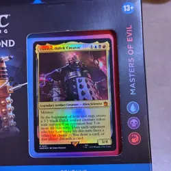 Magic the Gathering MtG Doctor Who Masters Of Evil Commander Deck (Dented Box) 195166228815 - Image 2