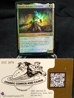 MTG Kutzil, Malamet Exemplar LCI Foil LP - Image 1