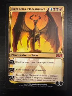 [1x] Nicol Bolas, Planeswalker - MTG - Core Set 2013 (M13) - Regular - Image 1