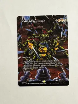 Waves of Aggression (Borderless) Teenage Mutant Ninja Turtles Source Material... - Image 1