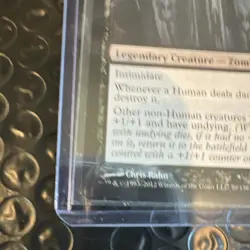 Magic: The Gathering Mikaeus, the Unhallowed Dark Ascension Black Mythic 70 - Image 3