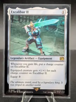 MTG Excalibur II - FINAL FANTASY (FIN) Rare NM 257 - Image 1