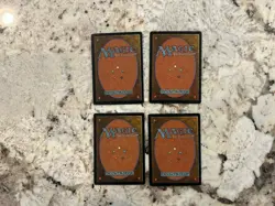 Mtg Fireblast x4 - Magic the Gathering Fireblast Visions Playset Played-Hp - Image 2