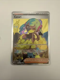 2026 Pokemon Ascended Heroes Ultra Rare Full Art Holo Trainer Canari 257/217🔥 - Image 1