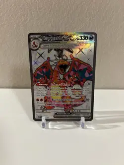 Pokemon SV03: Obsidian Flames Charizard ex 215/197 Holo Ultra Rare LP - Image 1