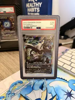 Pokemon Lugia v Alt Art 2022 Silver Tempest PSA 9 - Image 1
